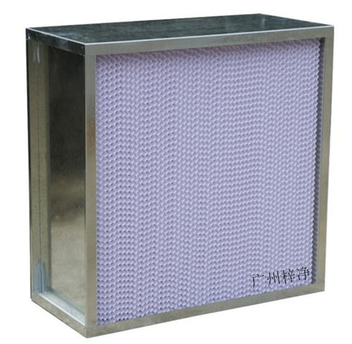 鍍鋅框紙隔板高效過濾器