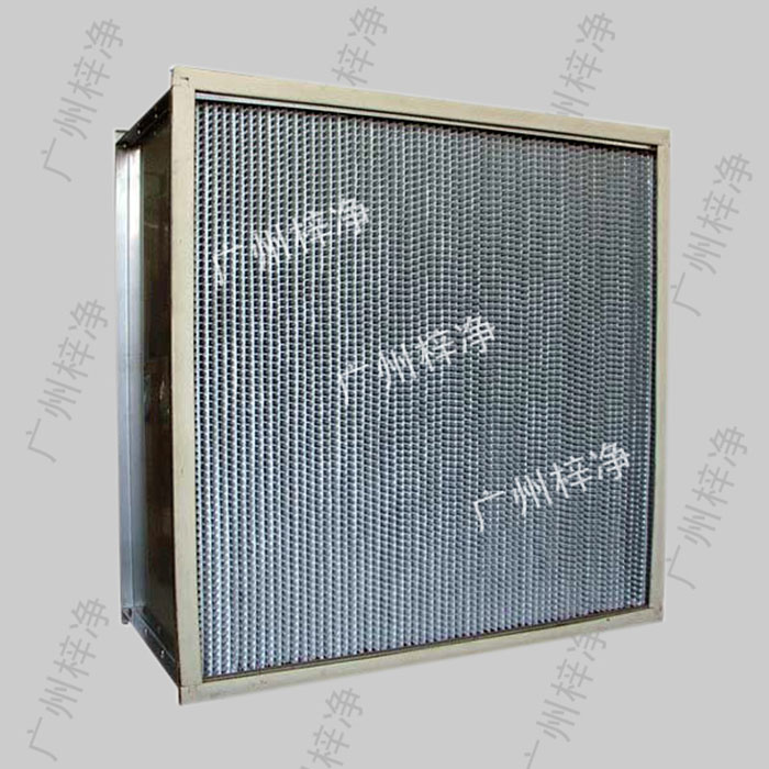 400度高溫高效過濾器也叫不含硅高溫高效空氣過濾器。
