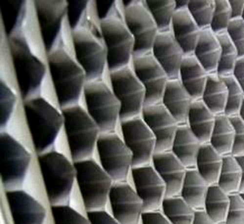 400度高溫高效空氣過濾器鋁箔結構特寫
