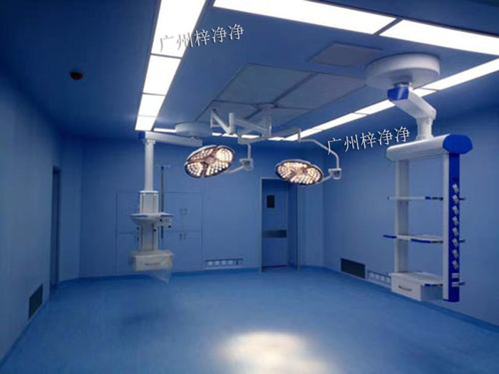 手術室潔凈層流送風天花安裝效果